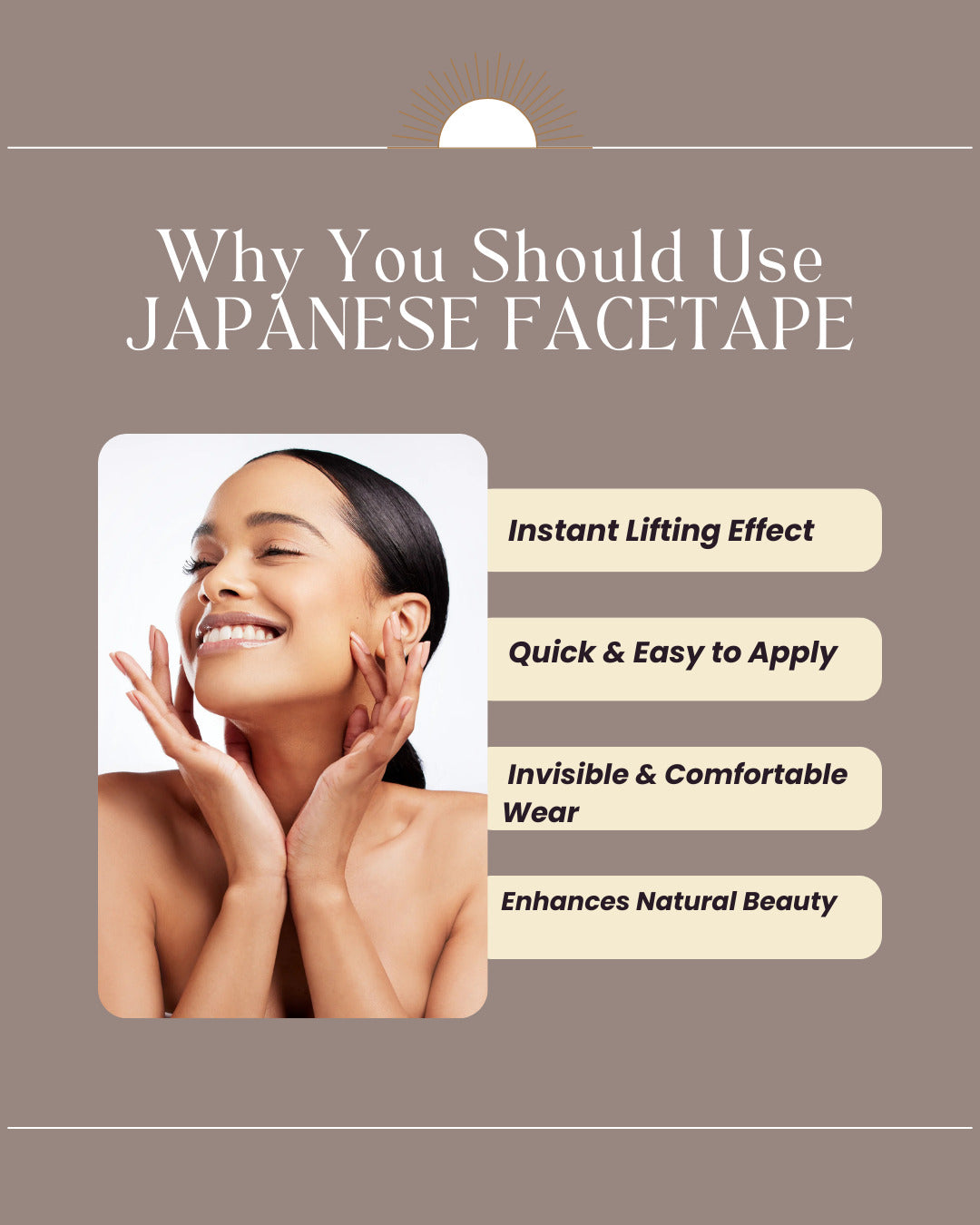 JAPANESE FACETAPE - BEAUTY ENCHANING TAPE
