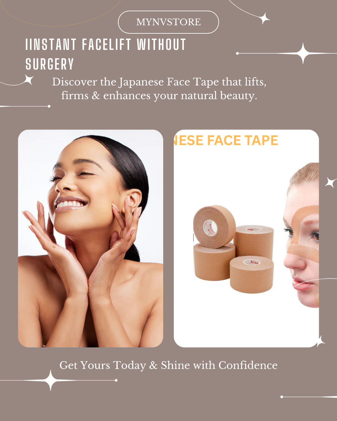 JAPANESE FACETAPE - BEAUTY ENCHANING TAPE