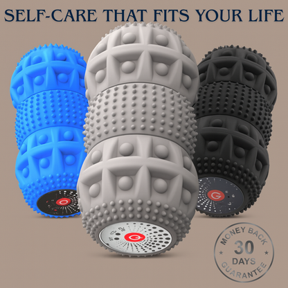 VibraRoller- Deep Tissue Vibrating Massage Roller