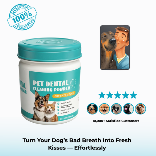 PETDENTAL- Turn Your Dog’s Bad Breath Into Fresh Kisses — Effortlessly