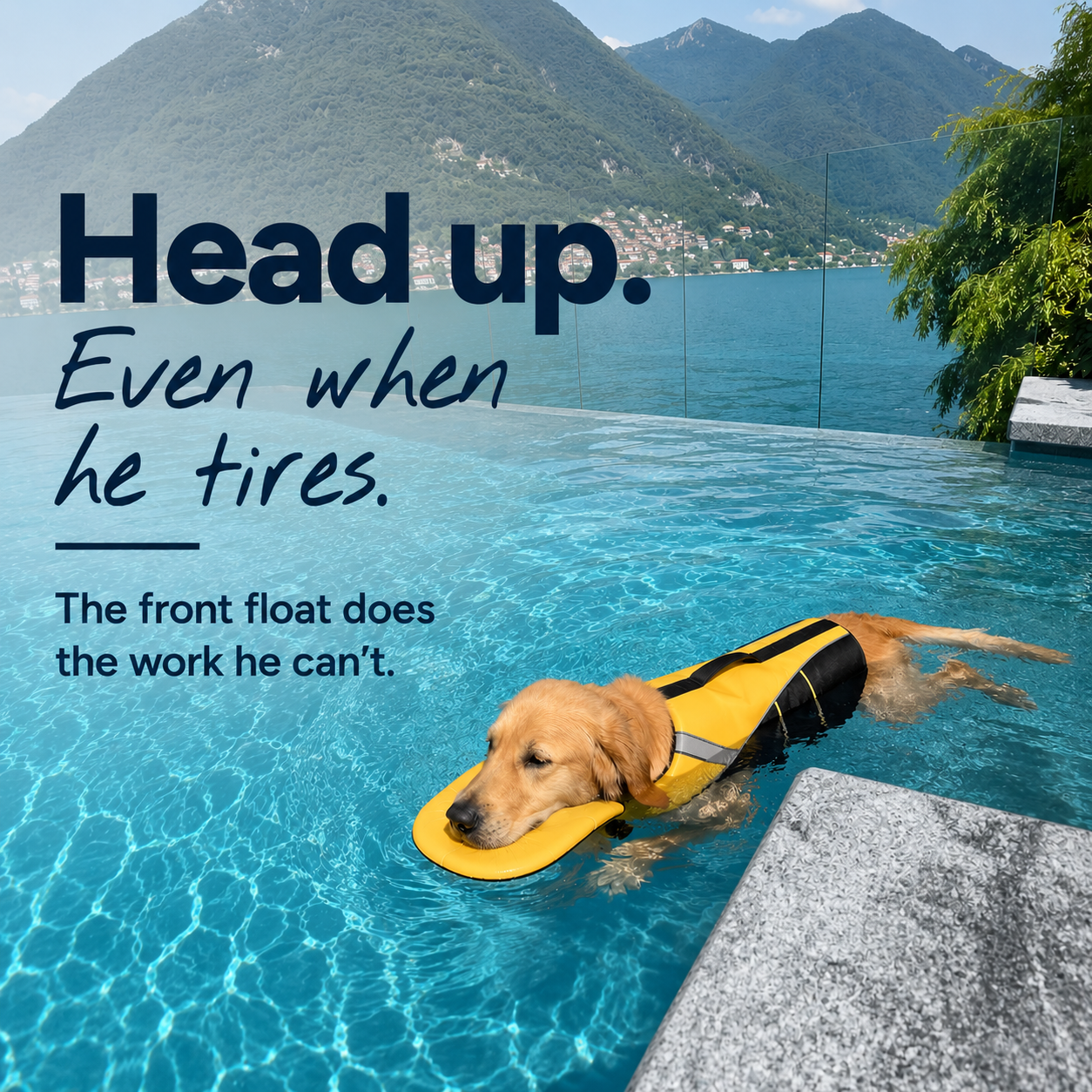 ChinLift- Dog Swim Safety Vest