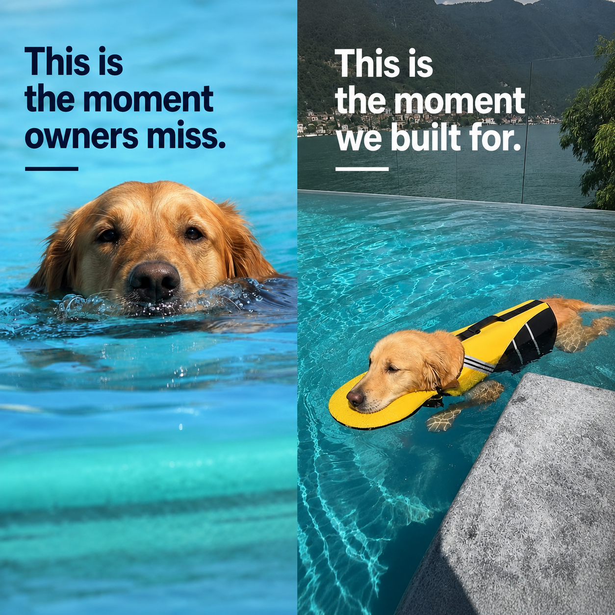 ChinLift- Dog Swim Safety Vest