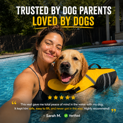 ChinLift- Dog Swim Safety Vest